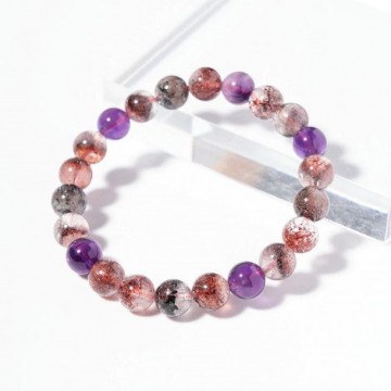 超七水晶手鏈
﻿